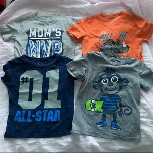 4T t-shirt bundle
